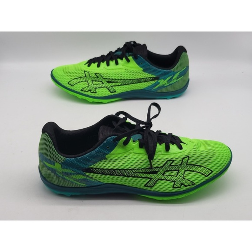 ASICS Resurgence XC Track Field Spikes Green Black Mens 8.5 1093A181 - Picture 6 of 12